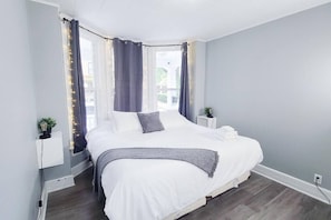 2 habitaciones, tabla de planchar con plancha y wifi gratis