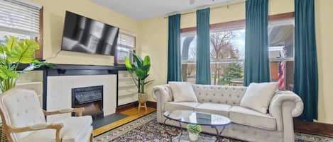 تلفزيون، مدفأة