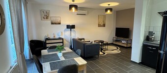 L'oasis Appartement in the heart of Amboise's historic center.