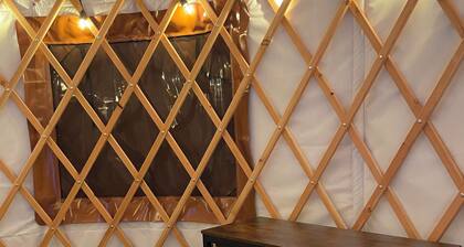 The Eagles Nest yurt just outside of town