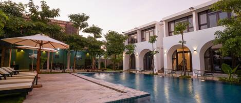 Façana frontal de l'allotjament