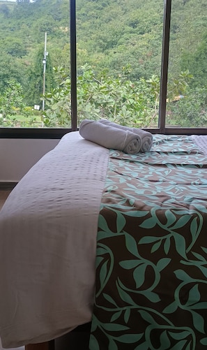 Deluxe Double Room, Mountain View | Langsir/tirai gelap terus, Wi-fi percuma 
