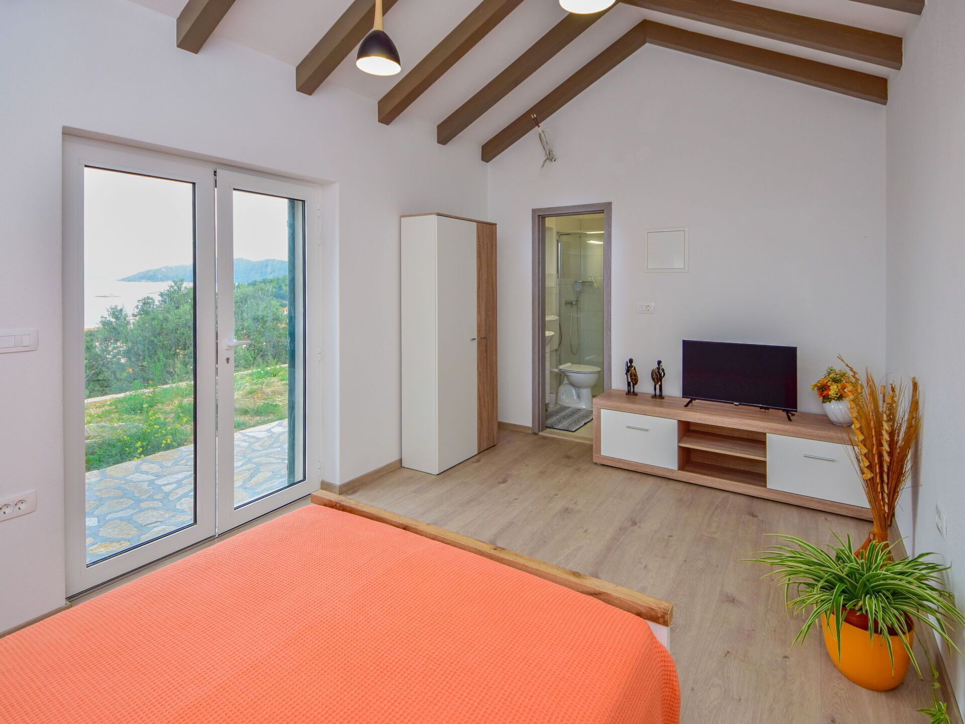 Interieur Ontwerp, Hout, Flooring, Plafond, Verdieping, Meubilair, Kamer, Huis, Slaapkamer, Verlichting
