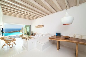 Smart TV, stereo - Anthis Villa Athena,private infinity pool! (Mykonos)