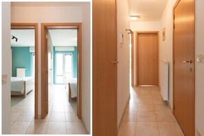 2 bedrooms, iron/ironing board, Internet