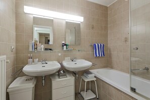 Shower, hair dryer