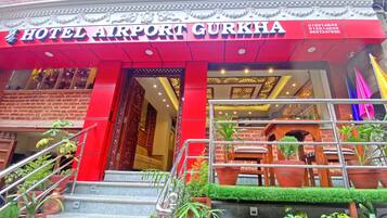 Fachada de la propiedad