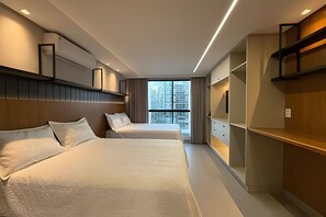 Departamento | 1 habitación, escritorio y espacio para trabajar con laptop 