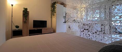 1 dormitorio y ropa de cama