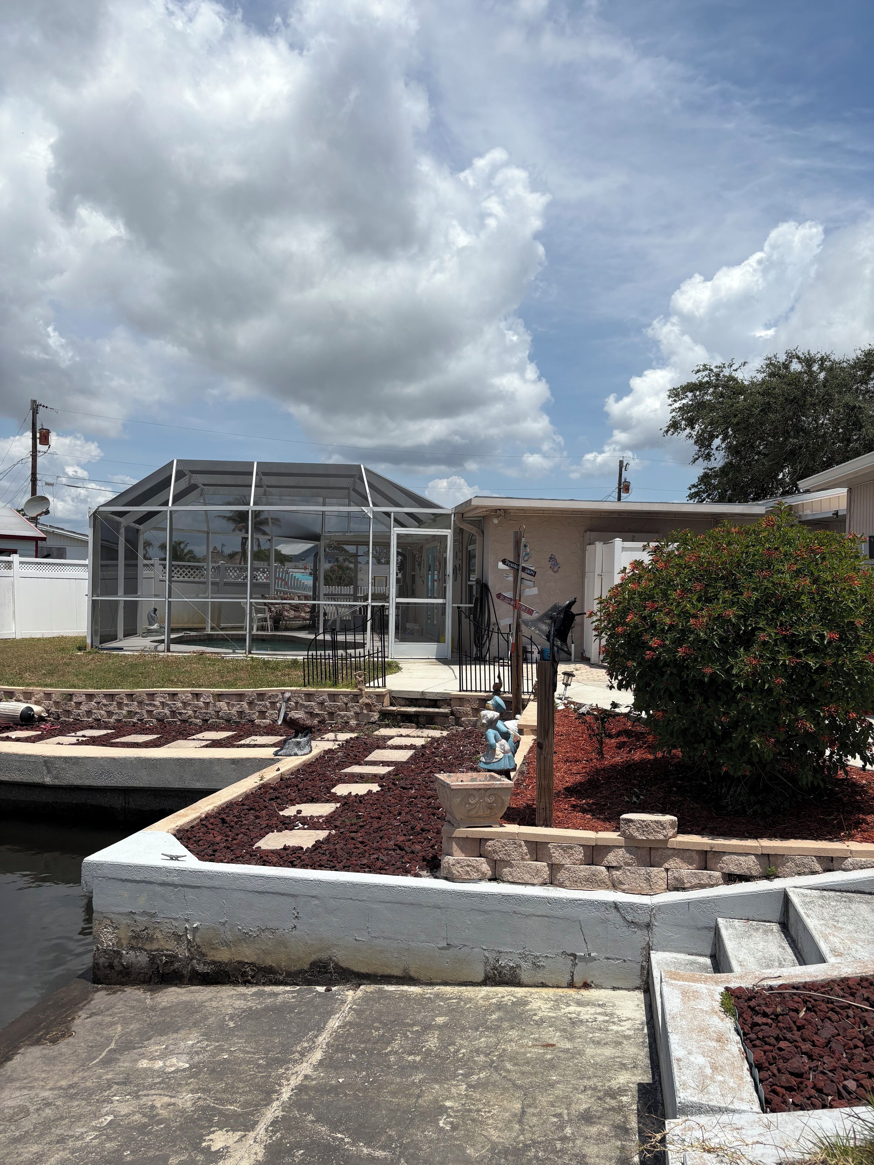 Enceinte de l’hébergement