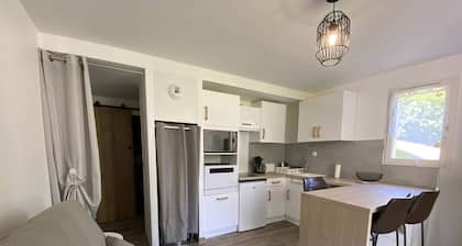 Appartement rénové avec terrasse et parking à Cauterets