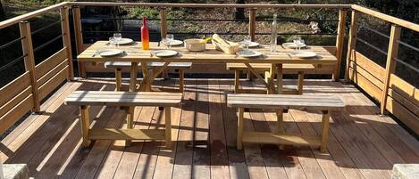 Restauration en plein air