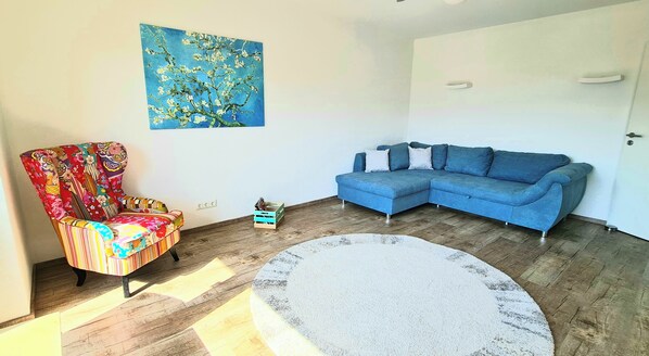 Deluxe-Apartment, Bergblick | 1 Schlafzimmer, Zimmersafe, Verdunkelungsvorhänge, Bügeleisen/Bügelbrett