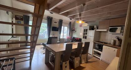 À deux pas des télécabines, appartement confortable avec parking et 2 chambres