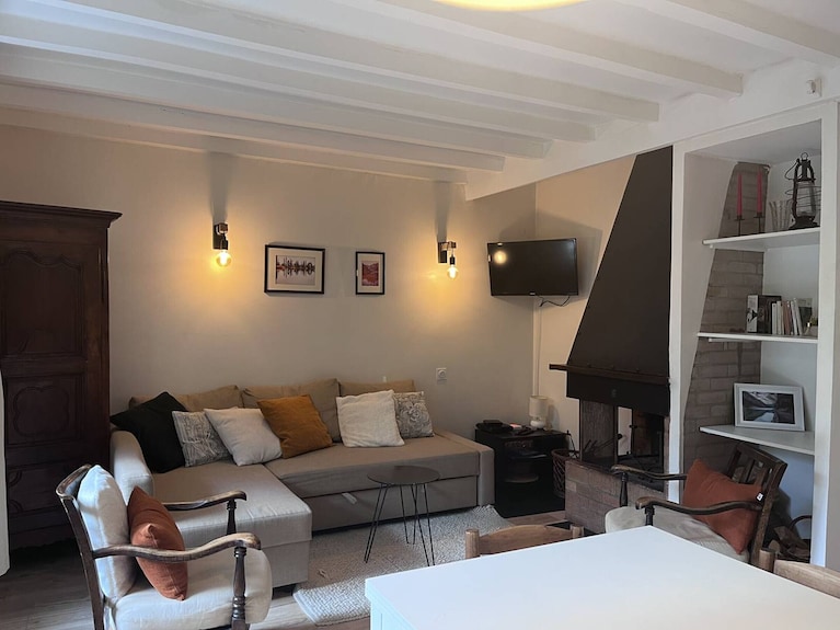 Charmant Appartement Avec Cheminée à Cauterets - Animaux Admis, Parking Et Terrasse - Cauterets