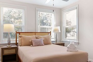 4 bedrooms, iron/ironing board, travel cot, free WiFi