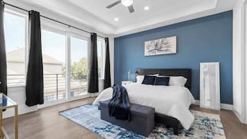 3 多间卧室、熨斗/熨衣板、WiFi、床单