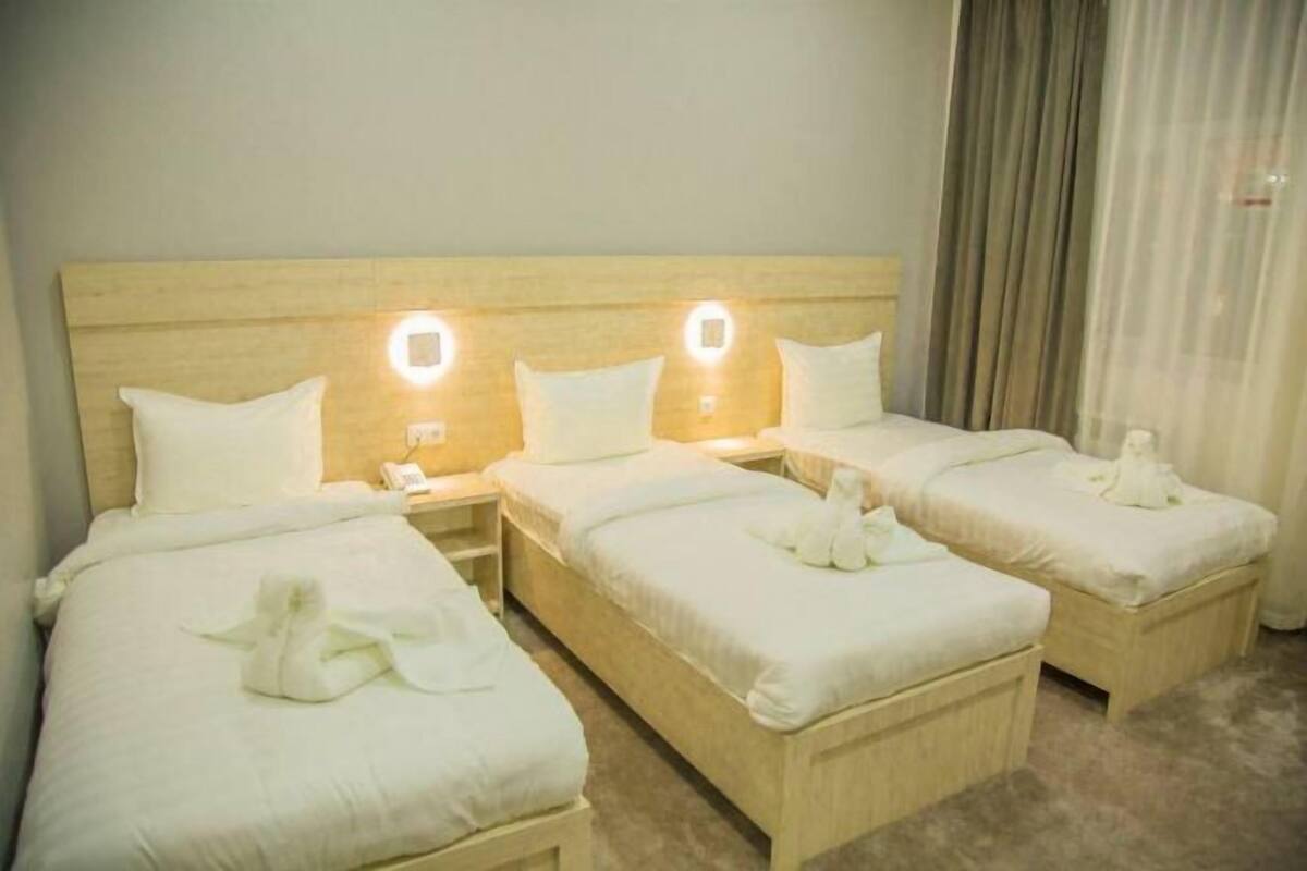1 Schlafzimmer, Bettwäsche aus ägyptischer Baumwolle