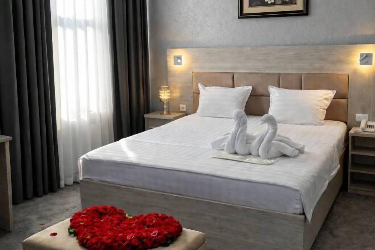 Draps en coton égyptien, literie de qualité supérieure