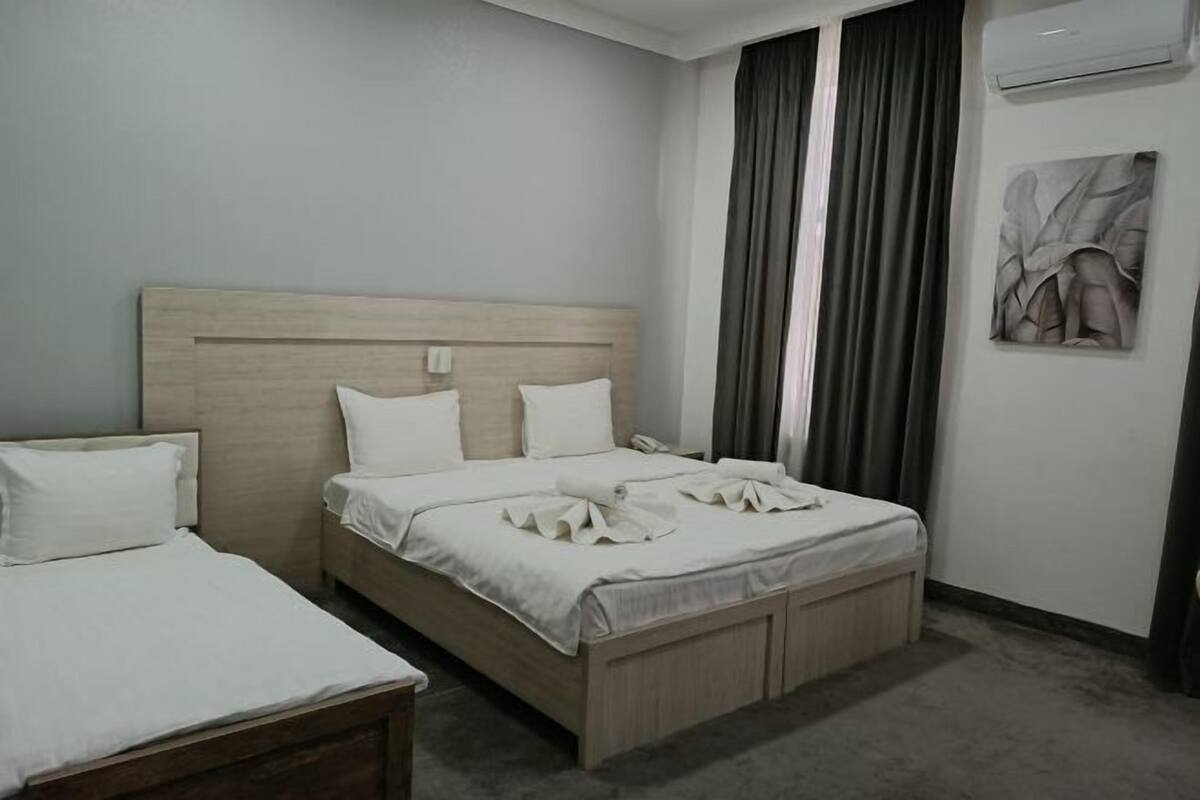 1 Schlafzimmer, Bettwäsche aus ägyptischer Baumwolle