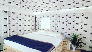 Kamar Double Deluks, pemandangan gurun | Area keluarga