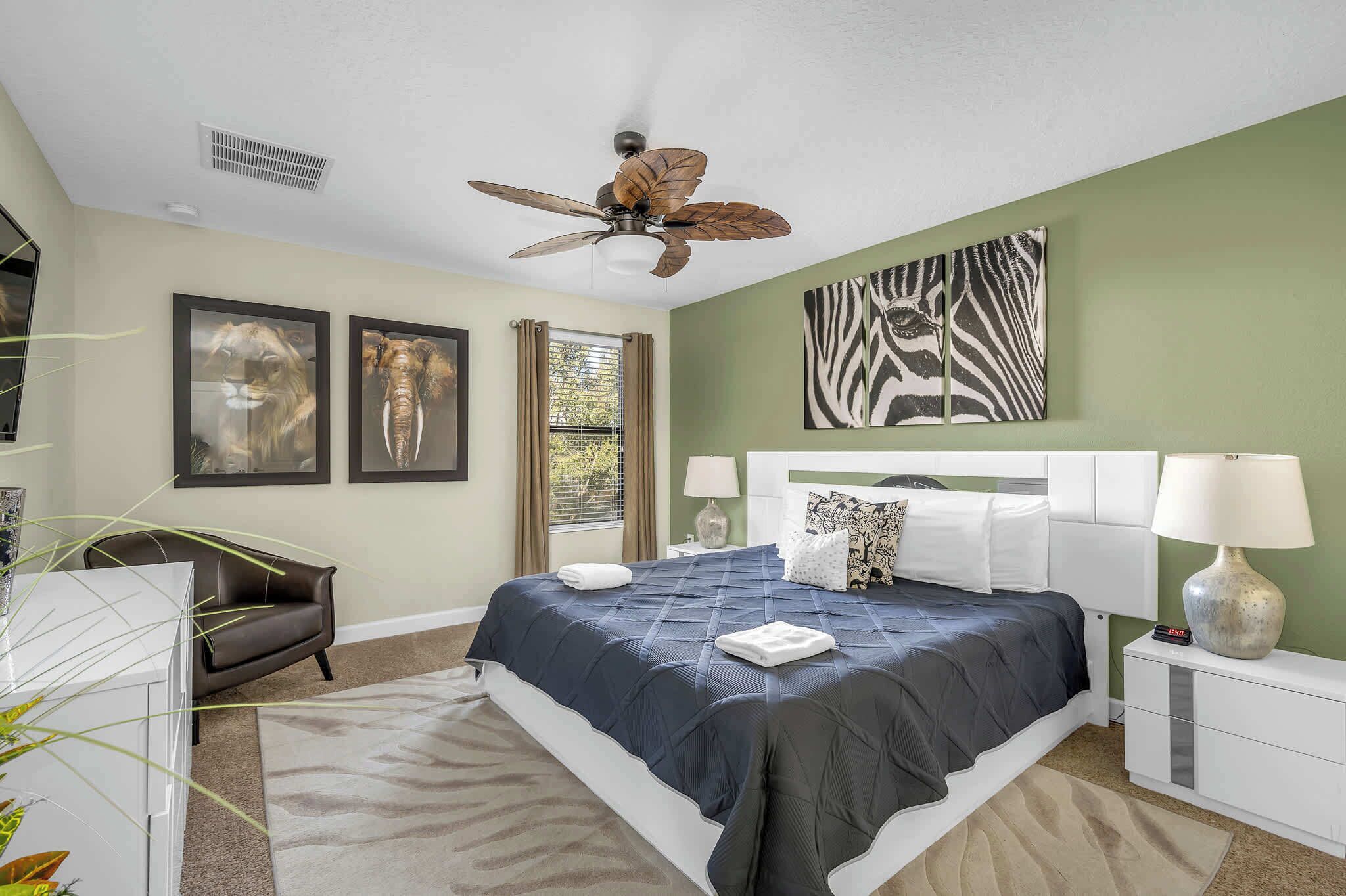 6 chambres, fer et planche à repasser, lit parapluie, Wi-Fi