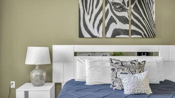 6 bedrooms, iron/ironing board, travel crib, WiFi