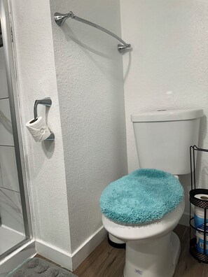 Shower, hair dryer, towels, soap - Charming walkout basement in a beautiful Murphy Creek Golf course neighborhood. (Aurora)