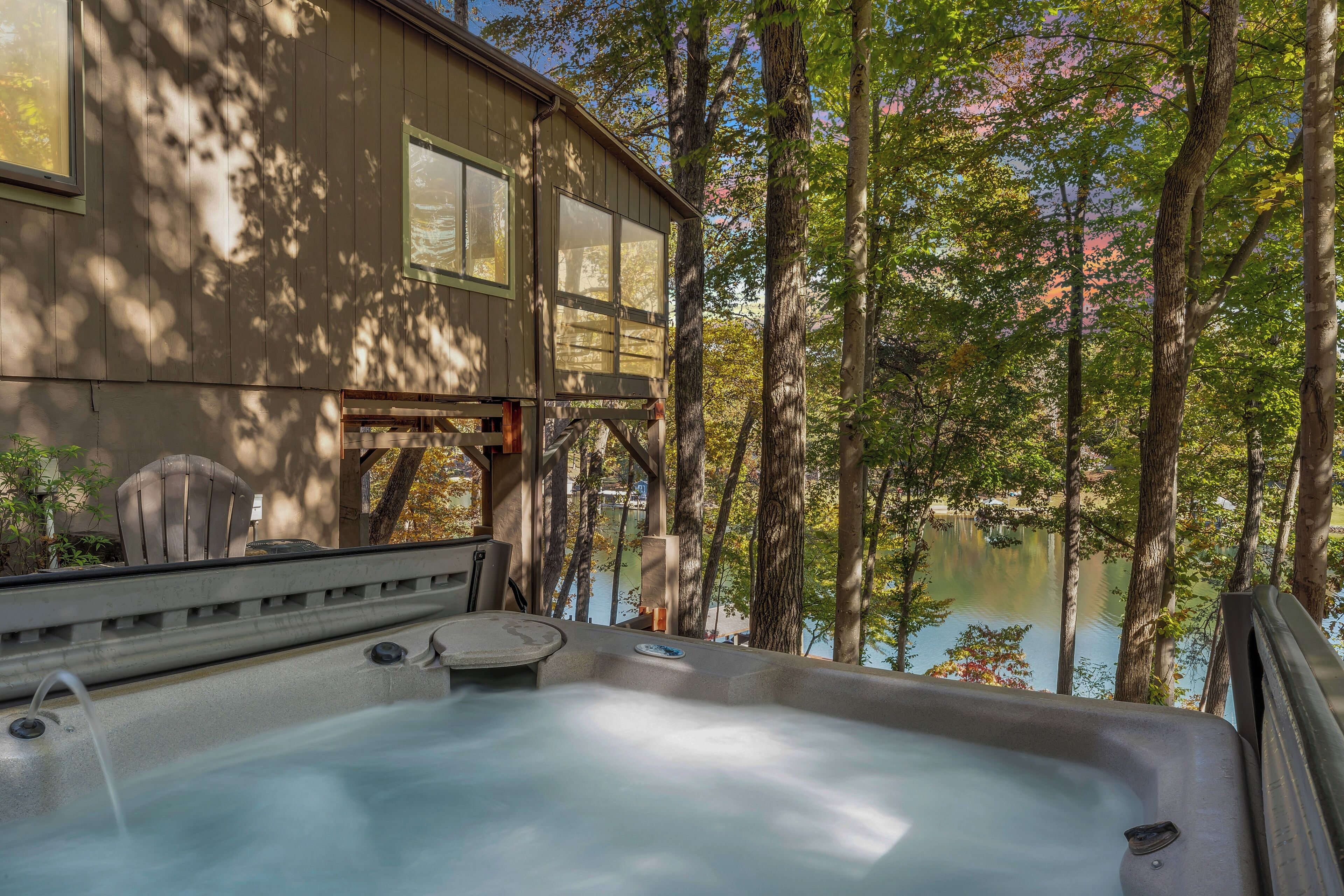 Bain à remous extérieur