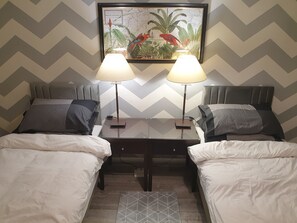 2 bedrooms, desk, iron/ironing board, free WiFi