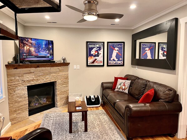 Casa geminada, 2 quartos | Área de estar