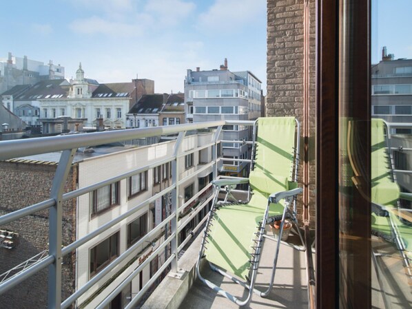 Balcony - Apartment in Belgium Near the Coast (Ostend)