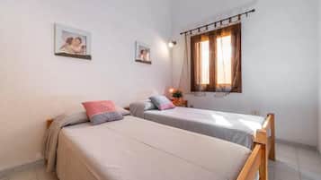 Apartamento | 2 quartos, individualmente mobiliados, roupa de cama