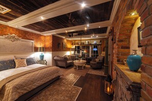 Classic Suite, 1 Queen Bed, Private Bathroom, Ground Floor | In-room safe, blackout curtains, iron/ironing board, free WiFi