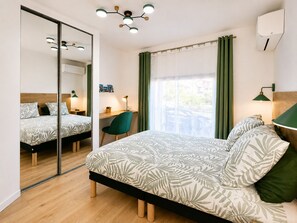 1 bedroom, desk, iron/ironing board, free WiFi