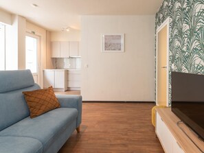 Apartment | Living room - Apartment, few Meters From Casino Kursaal (Ostend)