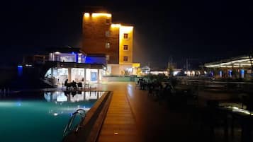 Front of property - evening/night