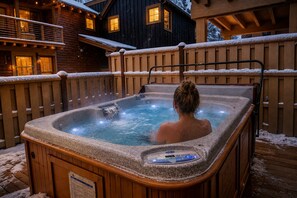 Bain à remous extérieur