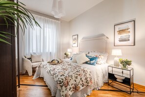 2 habitaciones, tabla de planchar con plancha y wifi gratis 