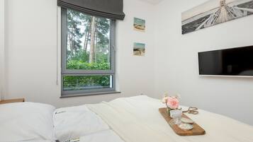 1 Schlafzimmer, Schreibtisch, Reisekinderbett, kostenloses WLAN