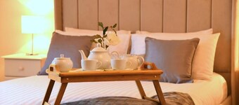 Stay in a converted church with gourmet breakfast!