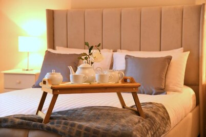 Stay in a converted church in the heart of Estevan! 