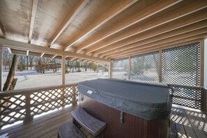 Baignoire à remous extérieure