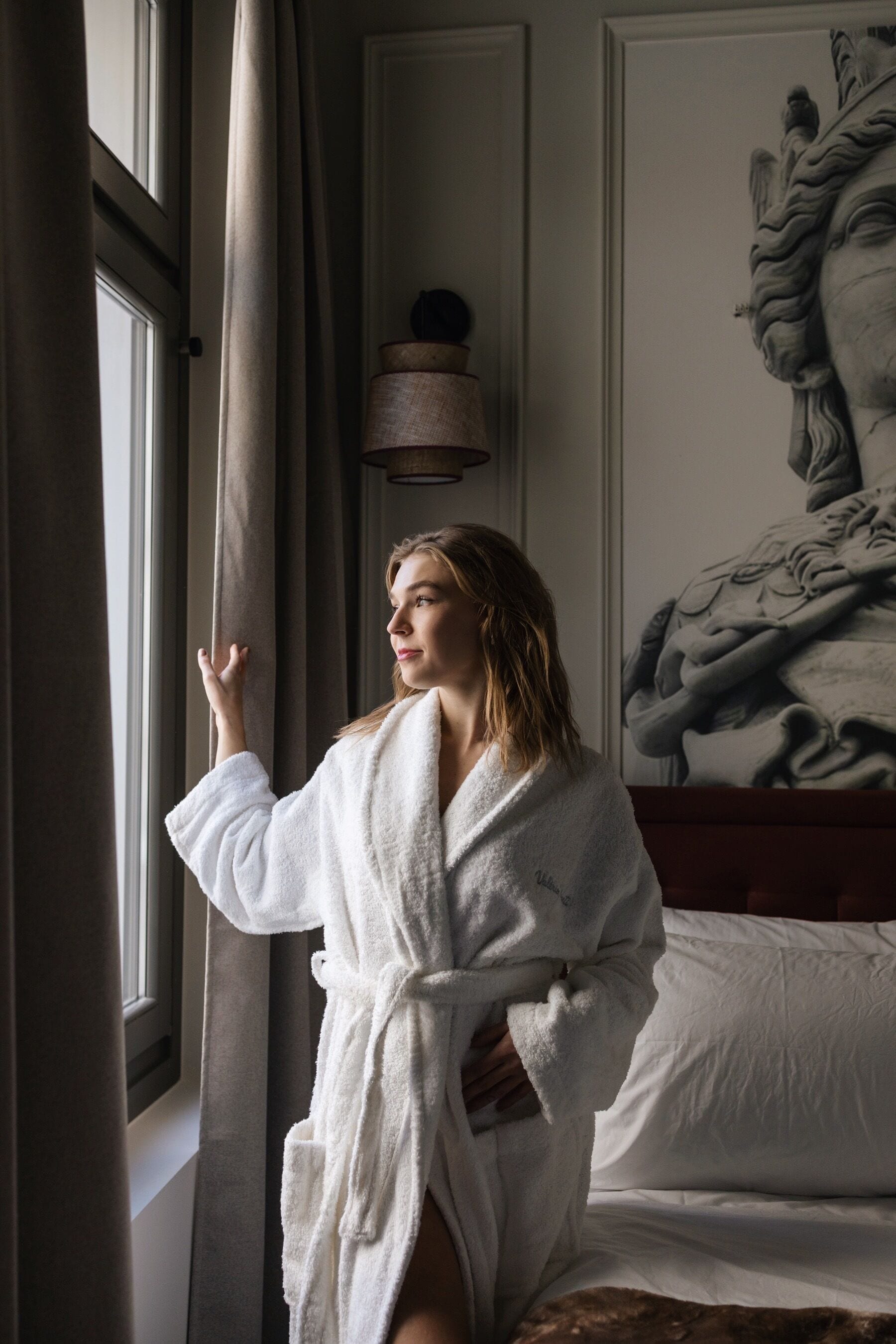 Deluxe Δίκλινο Δωμάτιο (Double), Θέα στην Αυλή | Χρηματοκιβώτιο στο δωμάτιο, ηχομόνωση, σίδερο/σιδερώστρα, δωρεάν Wi-Fi 