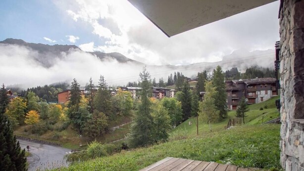 Property grounds - Floor -2, view mountain, terrace, ski locker, 30m², Valmorel (Valmorel)