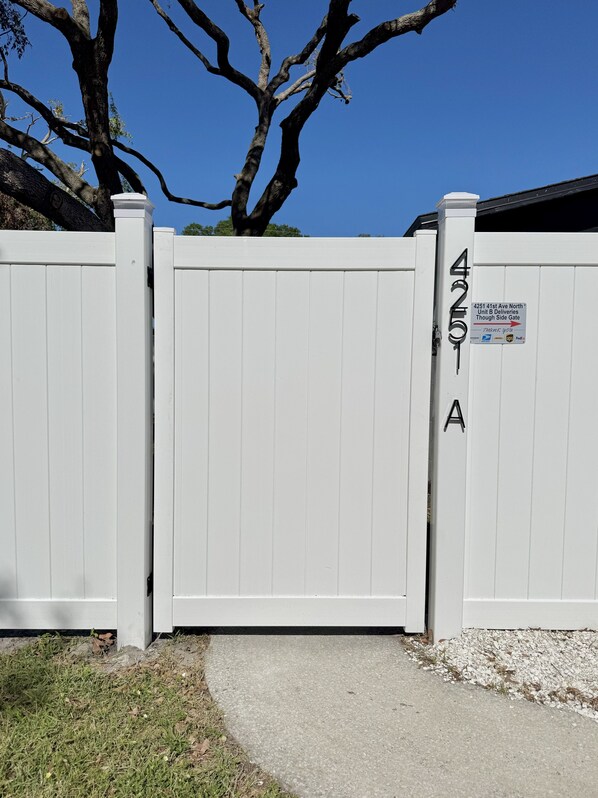 Overnattingsstedets uteområder