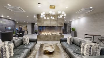 Sala de estar en el lobby