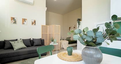 CASADELFALEGNAME-ROVERE-Loft with bathroom-kitchen,3 beds