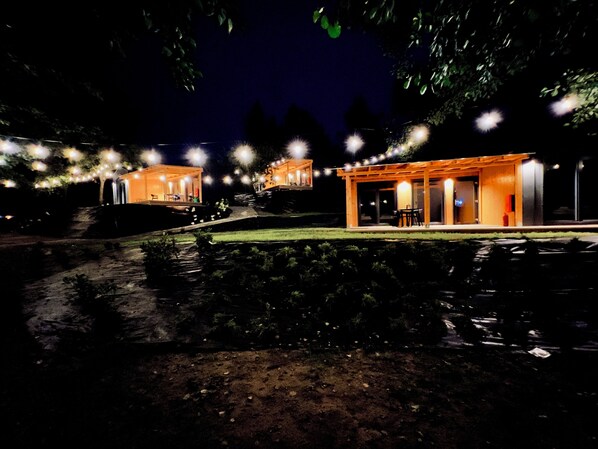 Front of property - evening/night