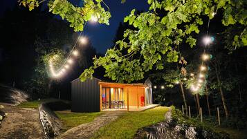Superior Chalet, Garden View, Overwater | Terrace/patio